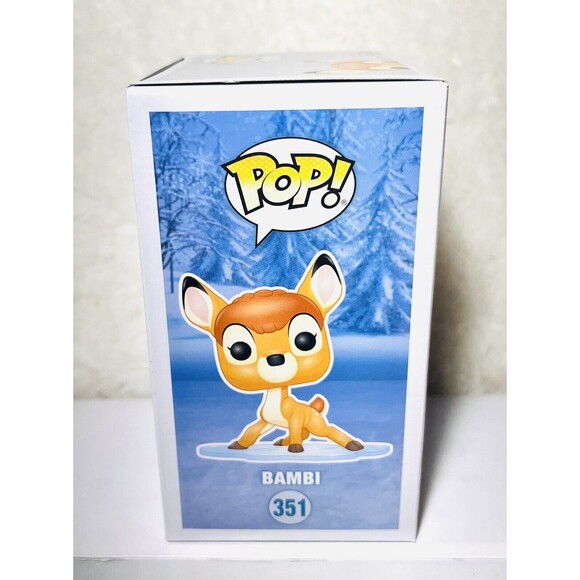 Funko Pop Bambi #351 Disney Treasures Exclusive Vinyl Figure w/Protector - Picture 4 of 6